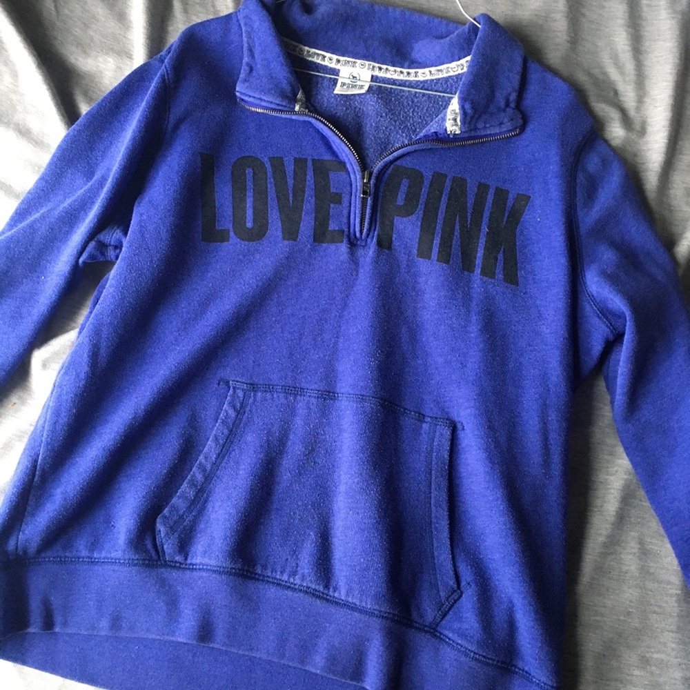 PINK Quarter Zip Sweatshirt